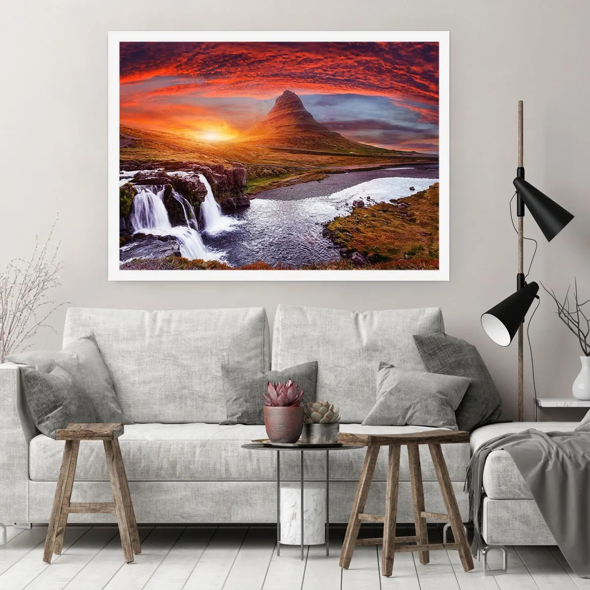 Poster - Paesaggio della Terra di Mezzo - 70x50 cm