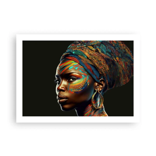 Poster - Regina africana - 70x50 cm