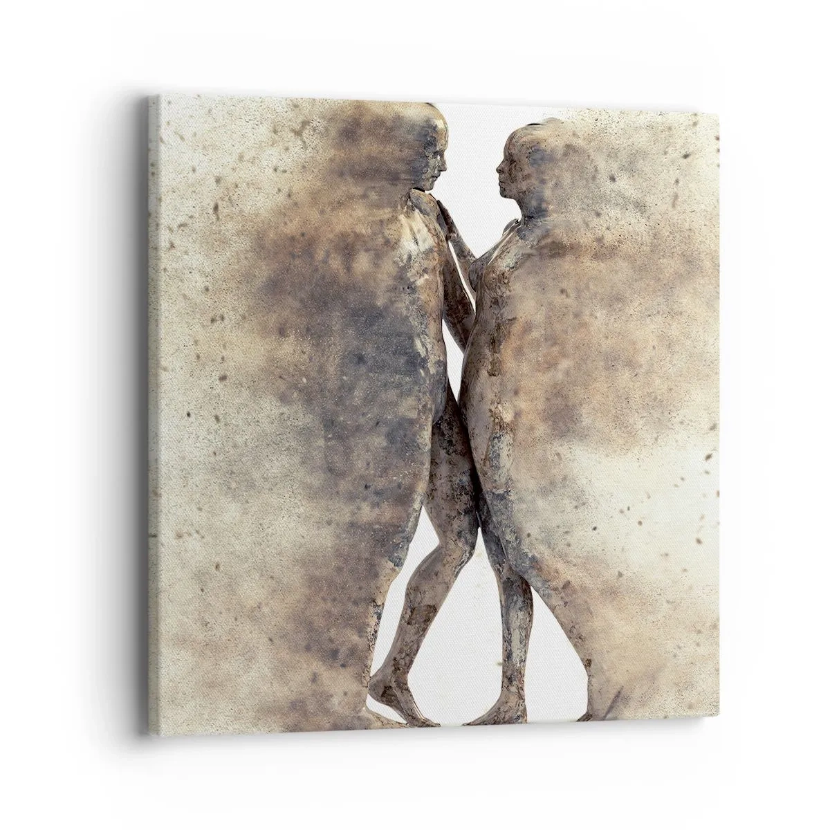 Quadro su tela - Stampe su Tela - Nati dalla polvere, per amare - 40x40 cm