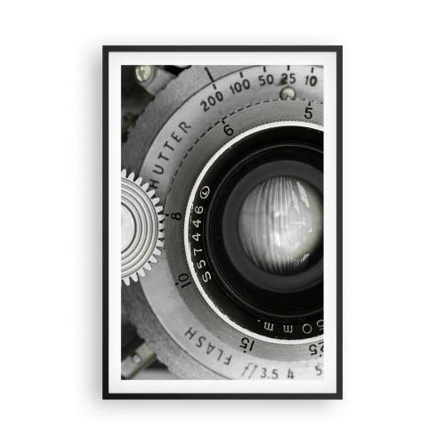Poster in cornice nera - Racconto su Hollywood - 61x91 cm