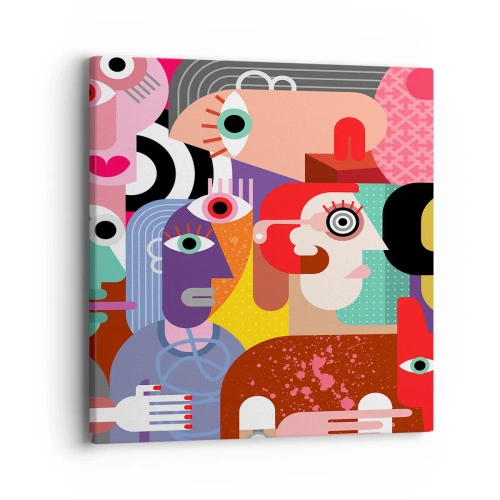 Quadro su tela - Stampe su Tela - Mi manda Picasso - 40x40 cm