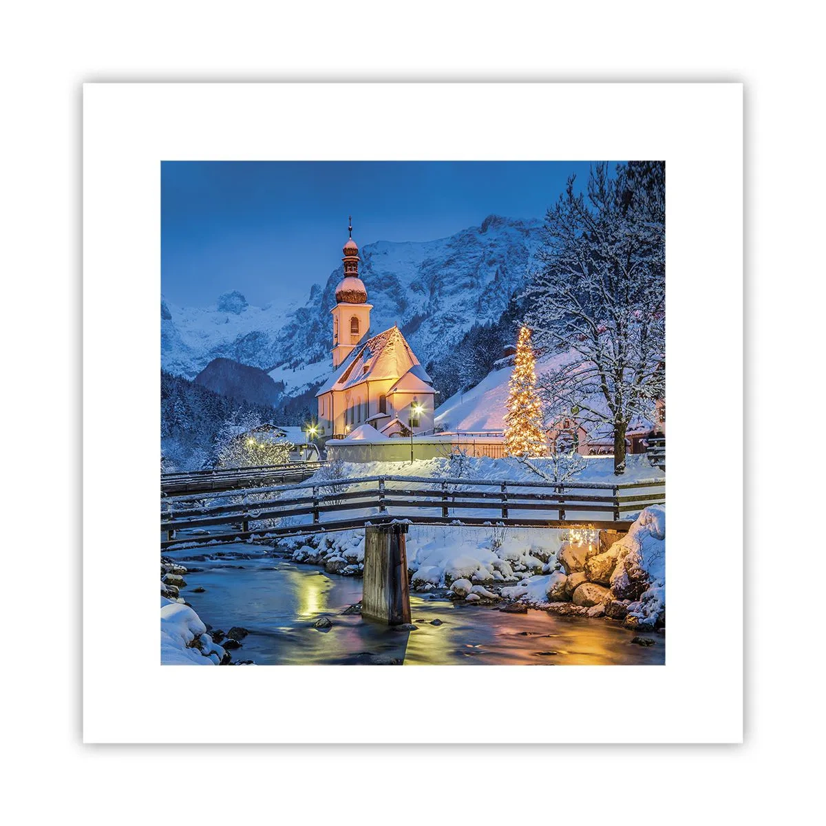 Poster - Lo spirito di Natale - 30x30 cm
