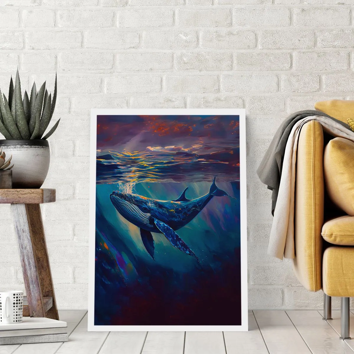 Poster - Benvenuti nel mio mondo - 30x40 cm