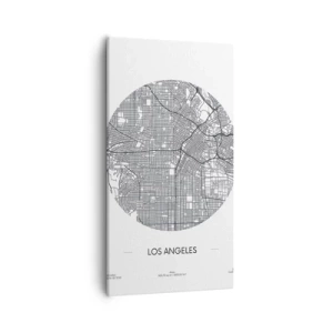 Quadro su tela - Stampe su Tela - Anatomia di Los Angeles - 55x100 cm