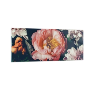 Quadro su vetro - Con fasto barocco - 100x40 cm