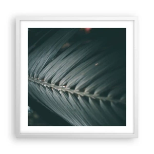 Poster in cornice bianca - La precisione della natura - 50x50 cm