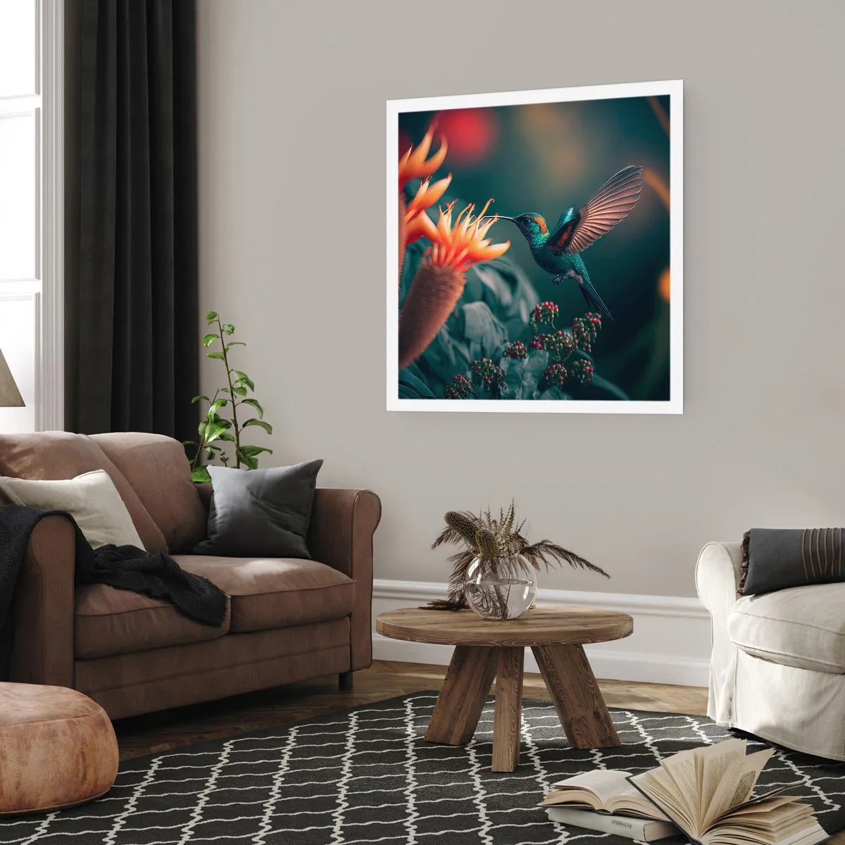 Poster - Una vita davvero a colori - 50x50 cm