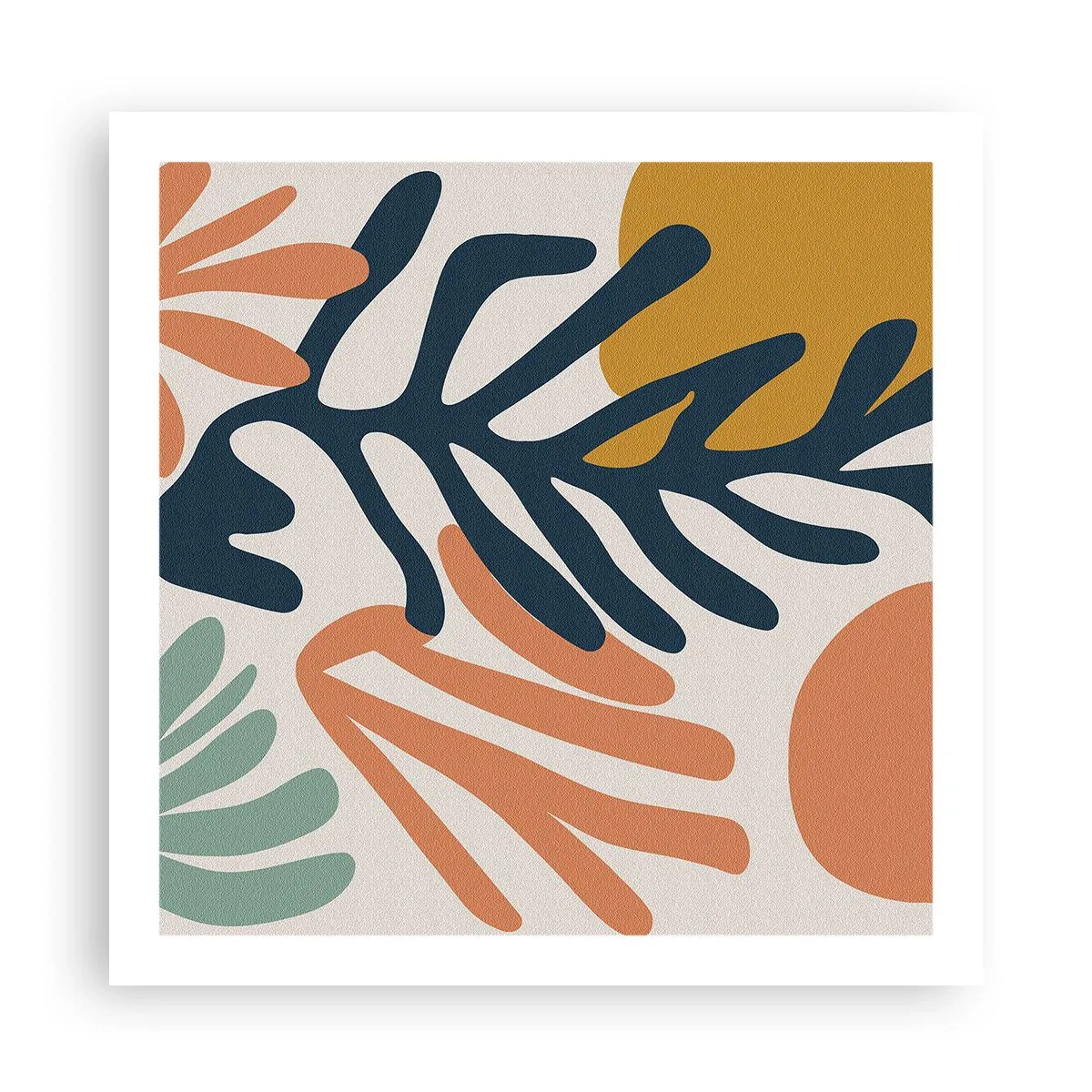 Poster - Mare di coralli - 60x60 cm