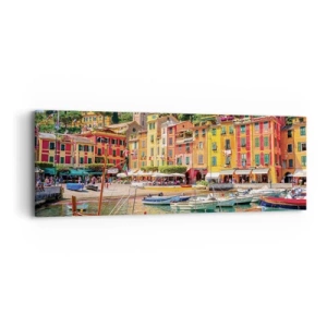 Quadro su tela - Stampe su Tela - Mattino italiano - 90x30 cm