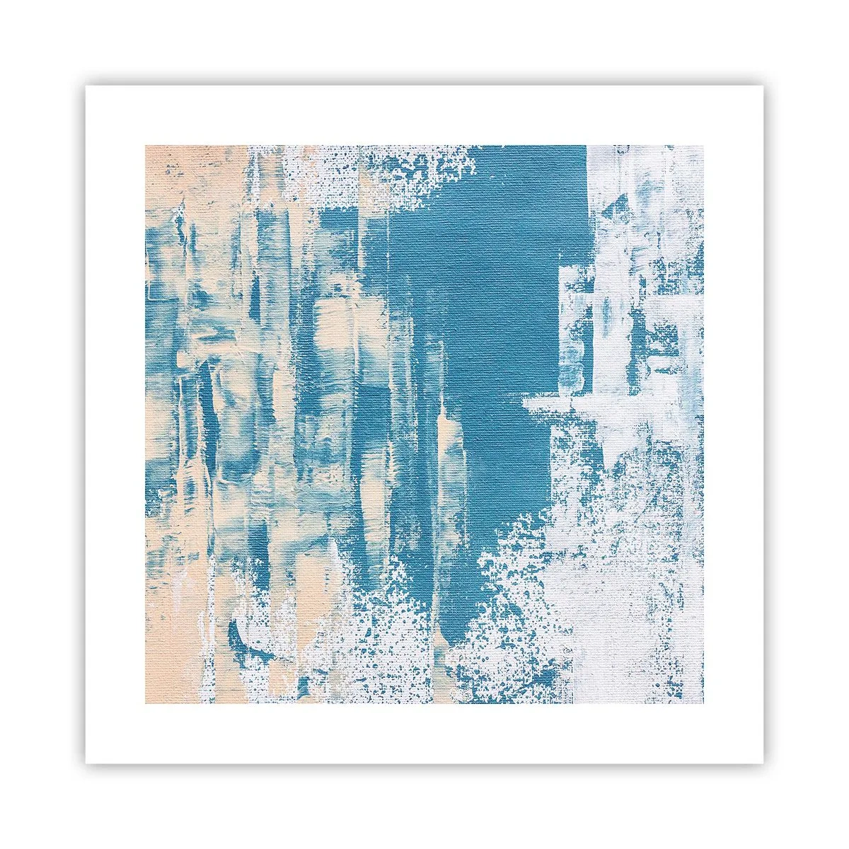 Poster - Attraverso il ghiaccio - 40x40 cm