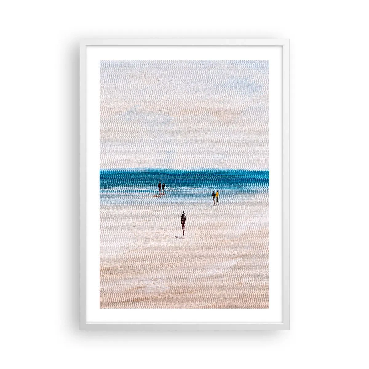 Poster in cornice bianca - Un bisogno naturale - 50x70 cm