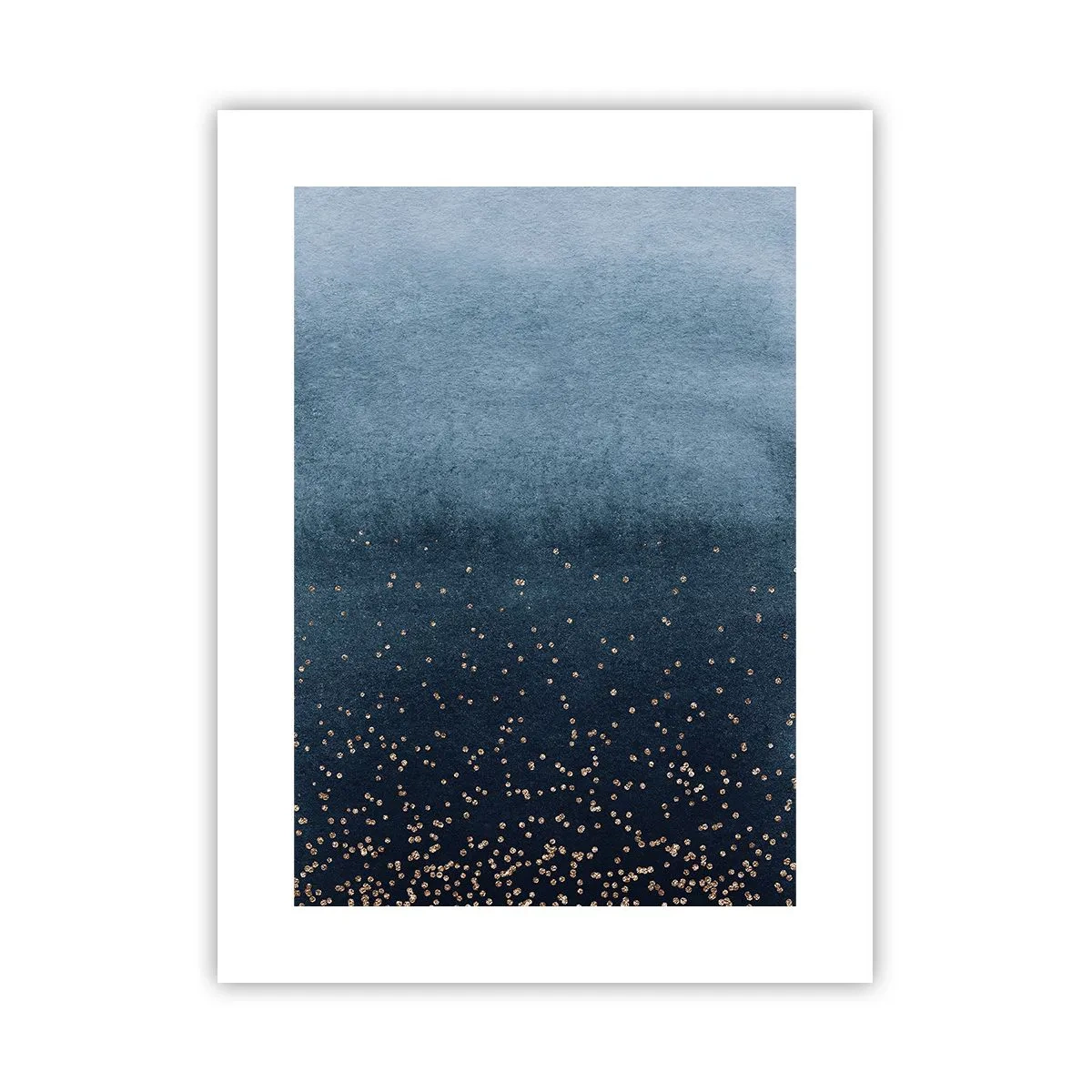Poster - Composizione: fasi blu - 30x40 cm
