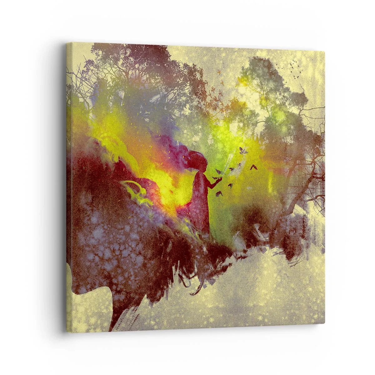 Quadro su tela - Stampe su Tela - Madre Natura - 30x30 cm