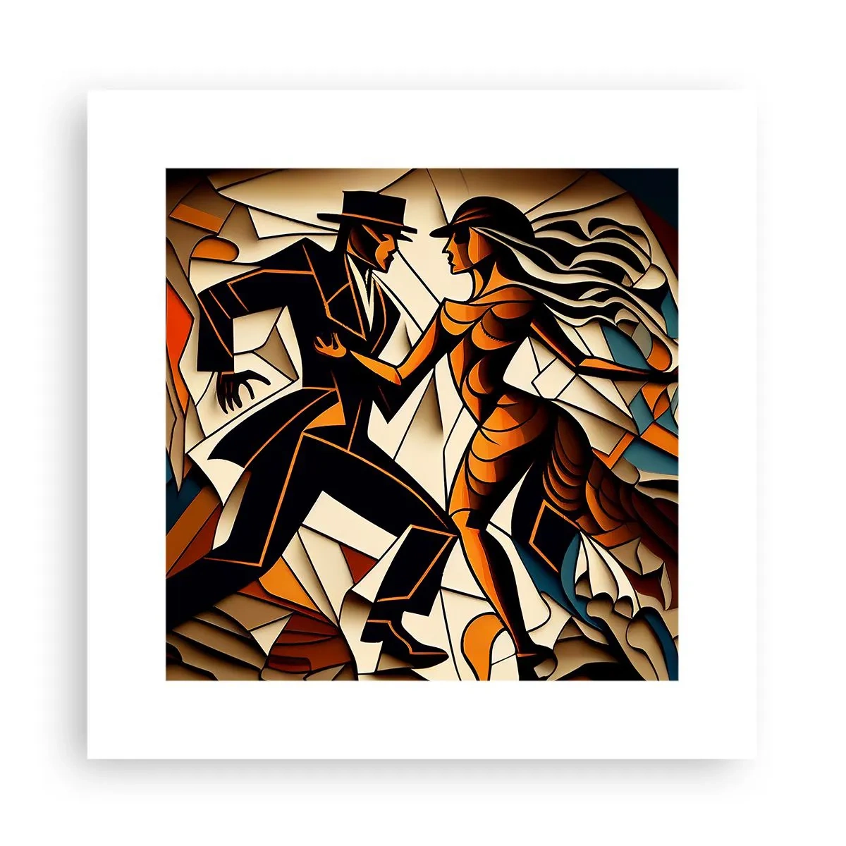 Poster - La danza della passione - 30x30 cm