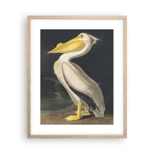 Poster in cornice rovere chiaro - Pieno di orgoglio - 40x50 cm