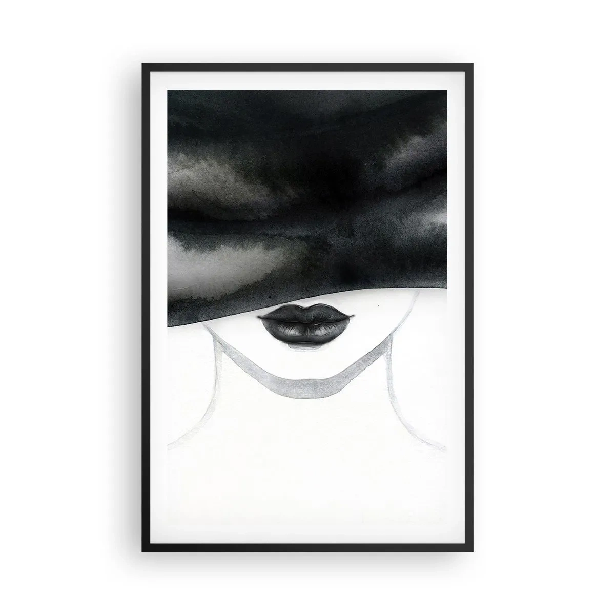 Poster in cornice nera - Il segreto dei sensi - 61x91 cm