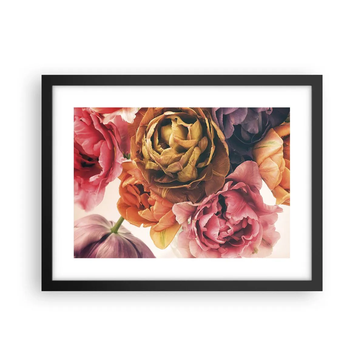 Poster in cornice nera - La festa della vita - 40x30 cm