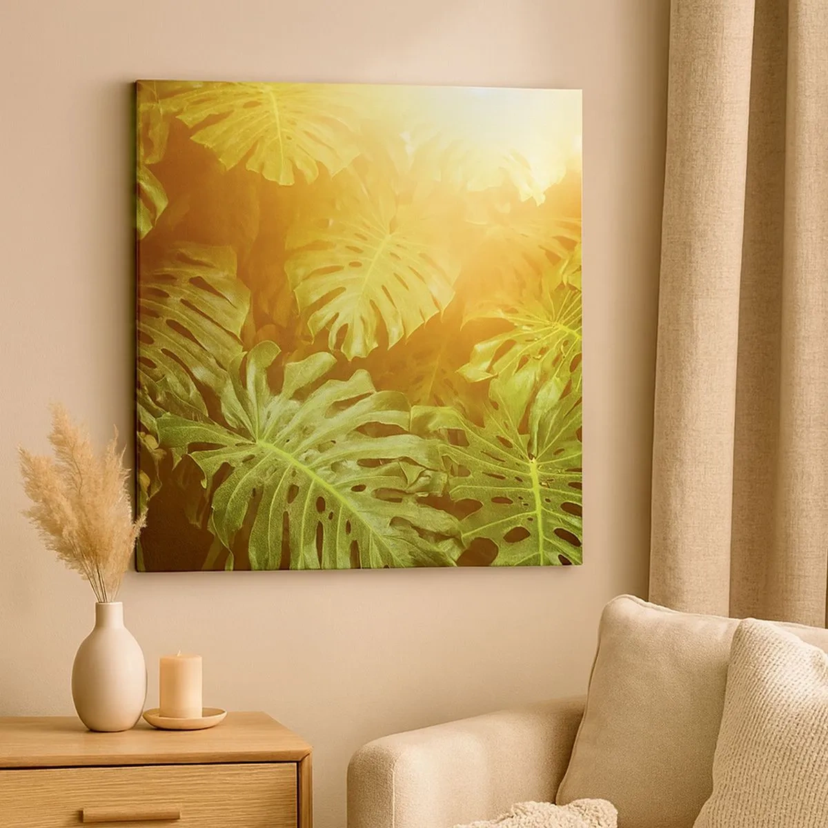 Quadro su tela - Stampe su Tela - Entrando nel verde... - 30x30 cm