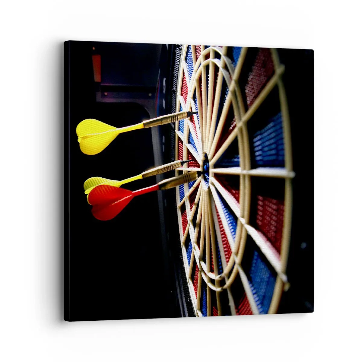 Quadro su tela - Stampe su Tela - Dritto al centro - 30x30 cm