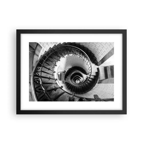 Poster in cornice nera - Ancora più in alto - 40x30 cm