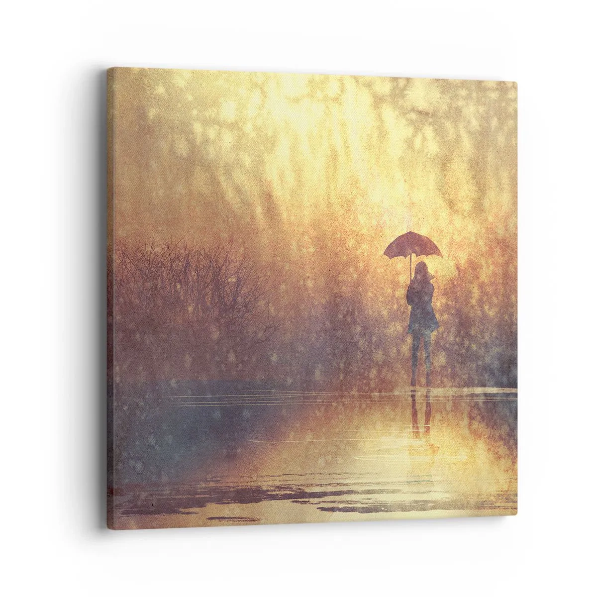 Quadro su tela - Stampe su Tela - Sento che qualcuno mi guarda - 40x40 cm