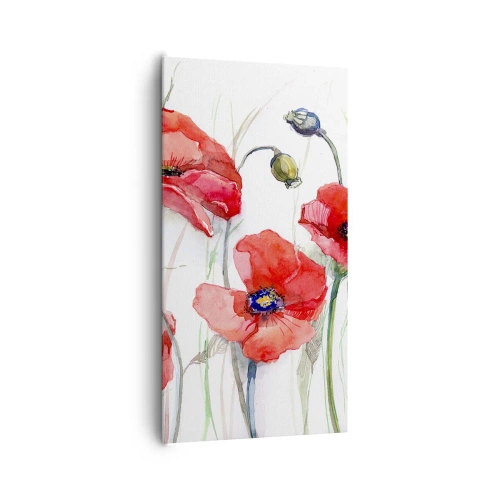 Quadro su tela - Stampe su Tela - Fiori polacchi - 65x120 cm