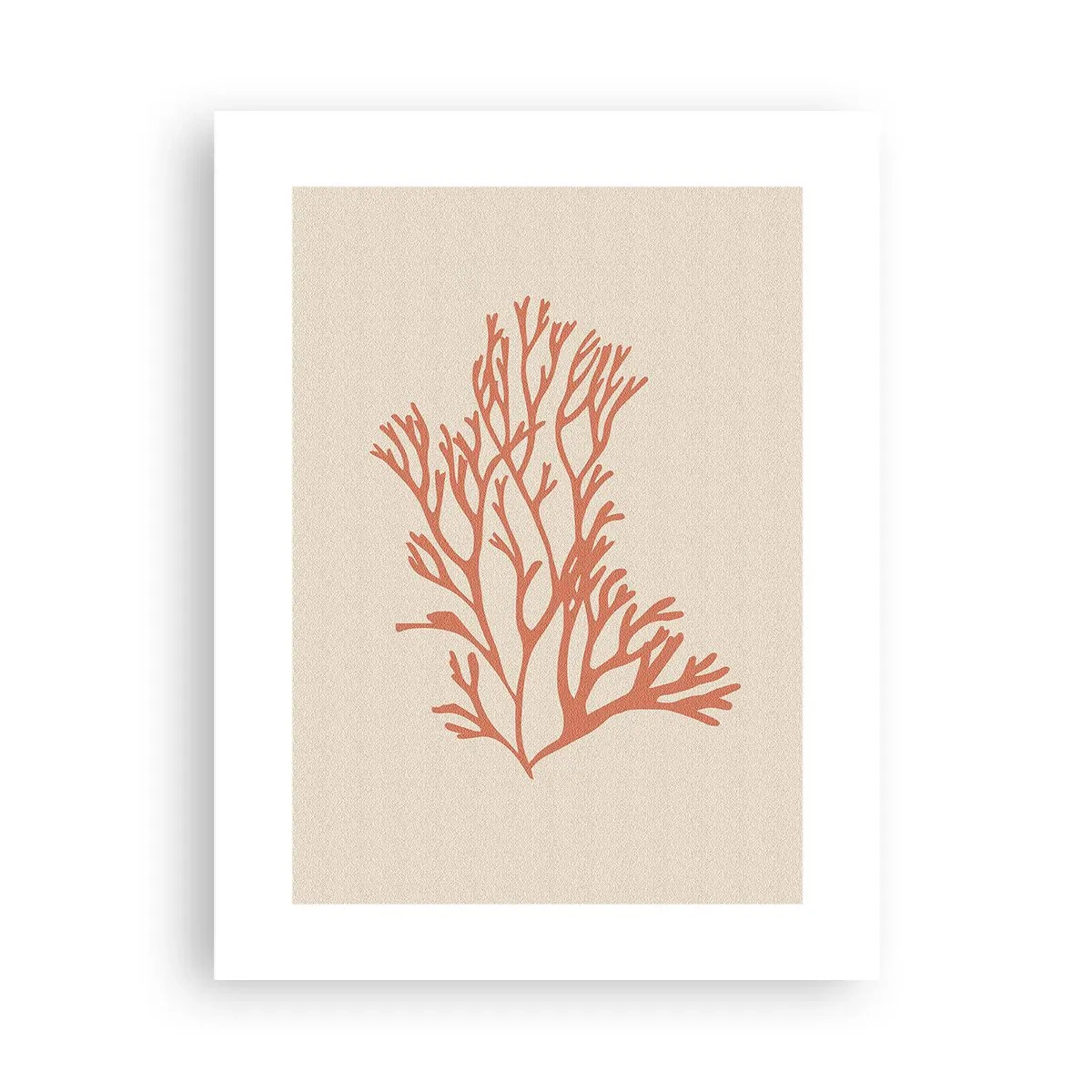 Poster - Filigrana di corallo - 30x40 cm