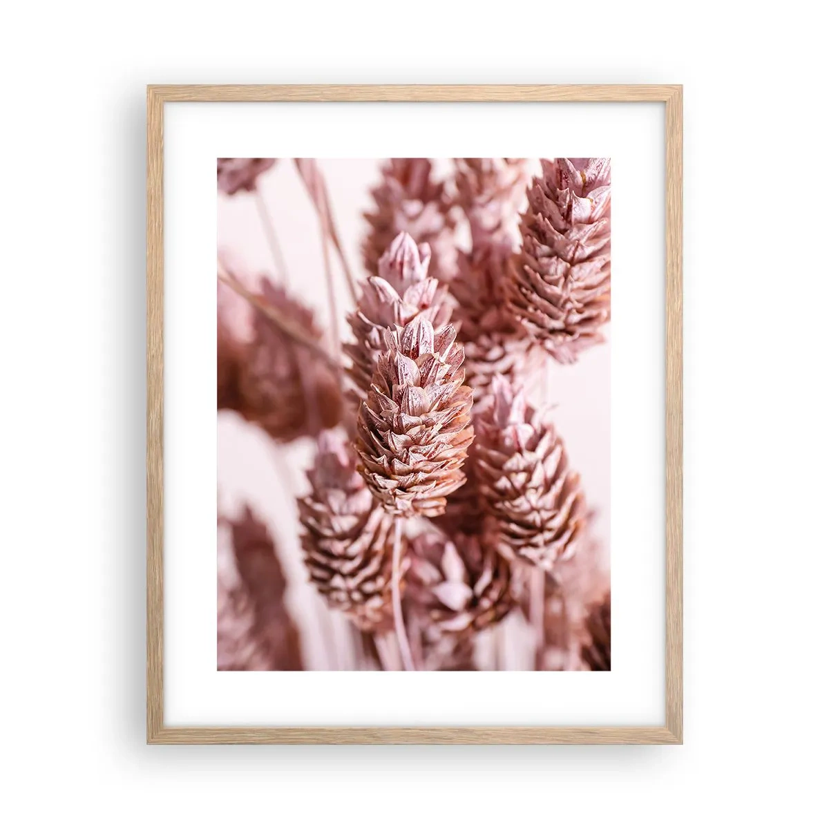Poster in cornice rovere chiaro - A prima vista poco appariscenti - 40x50 cm