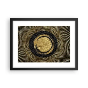 Poster in cornice nera - Composizione glamour - 40x30 cm