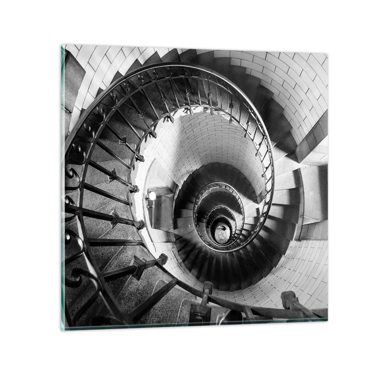 Quadro su vetro - Ancora più in alto - 50x50 cm