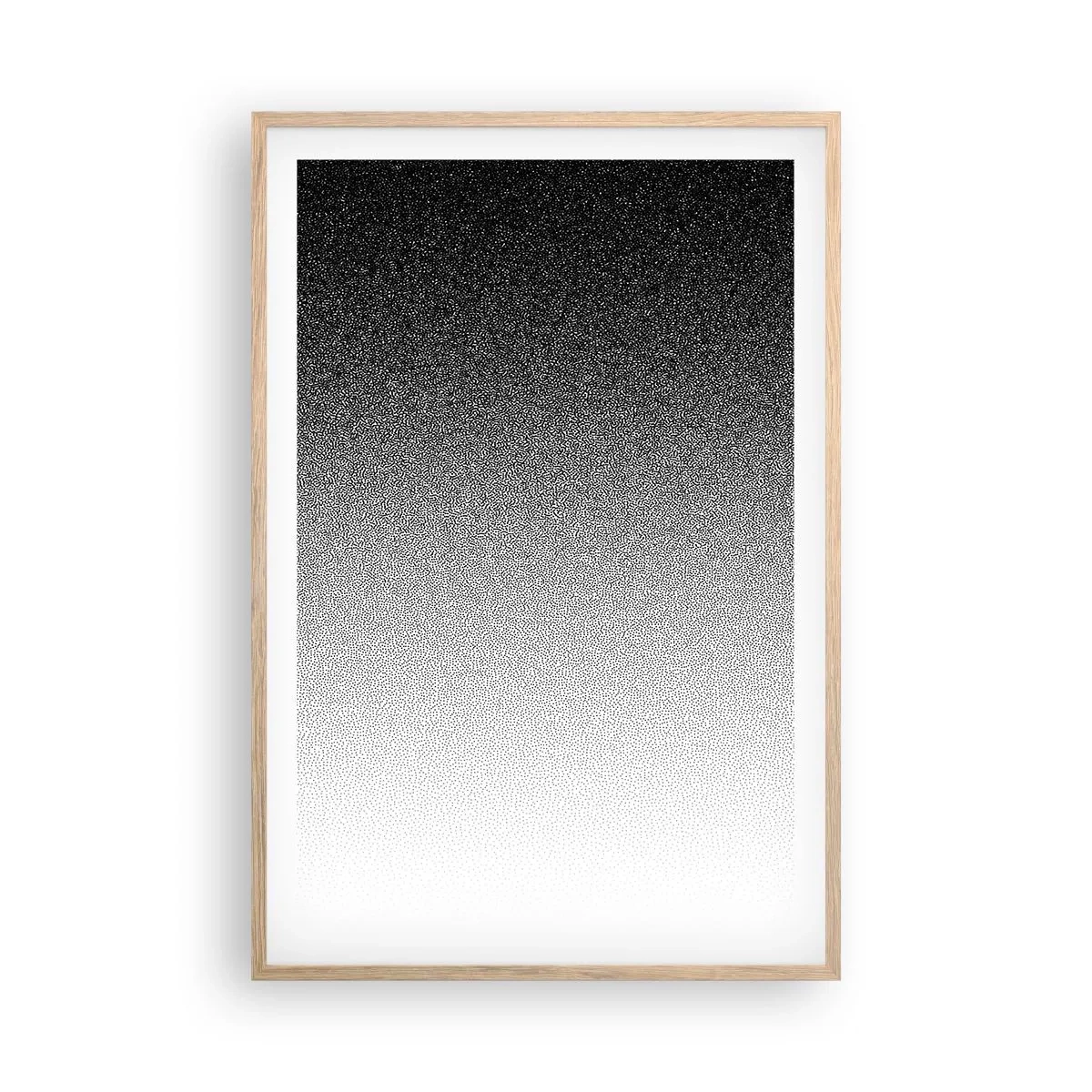 Poster in cornice rovere chiaro - Verso la luce - 61x91 cm