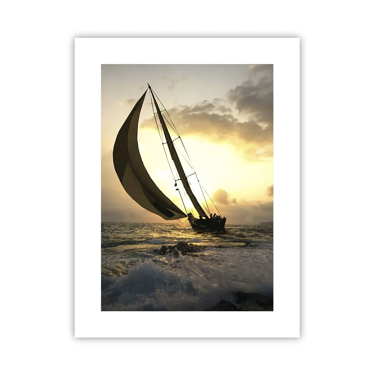 Poster - Con il vento e controvento - 30x40 cm