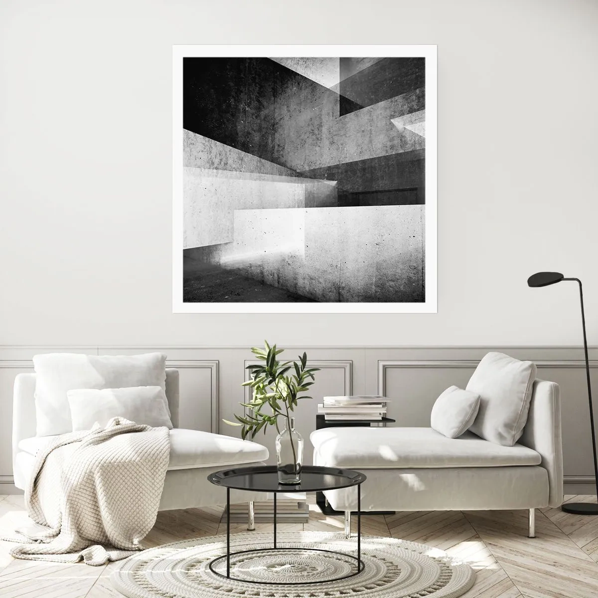 Poster - La struttura dello spazio - 50x50 cm