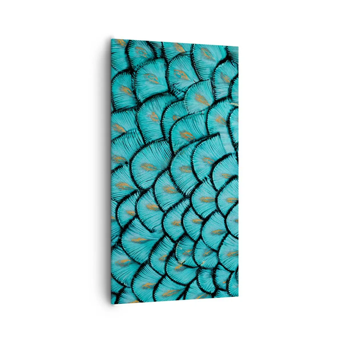 Quadro su tela - Stampe su Tela - La grande festa delle piume - 65x120 cm