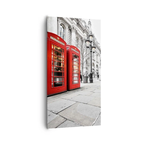 Quadro su tela - Stampe su Tela - Welcome to London - 65x120 cm