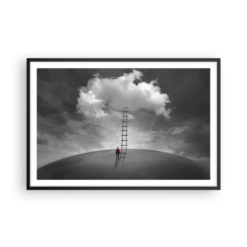 Poster in cornice nera - Tutto è possibile - 91x61 cm