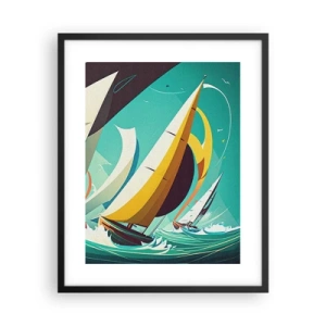 Poster in cornice nera - Compagne degli elementi - 40x50 cm