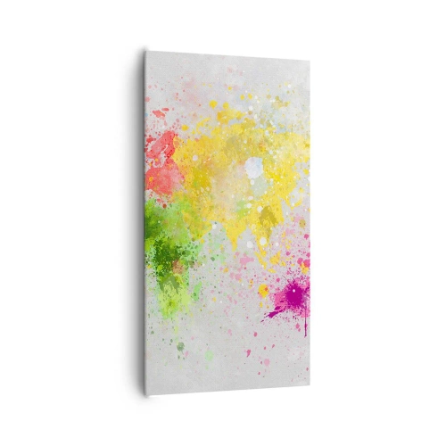 Quadro su tela - Stampe su Tela - Tutti i colori del mondo - 65x120 cm