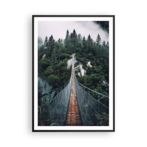 Poster in cornice nera - Solo per le aquile - 70x100 cm