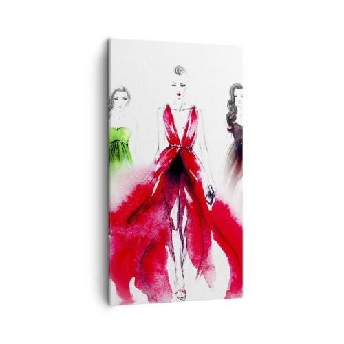 Quadro su tela - Stampe su Tela - Voglia di vestiti - 45x80 cm