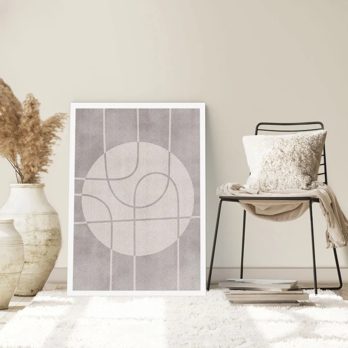 Poster - Tondo e dritto - 70x100 cm