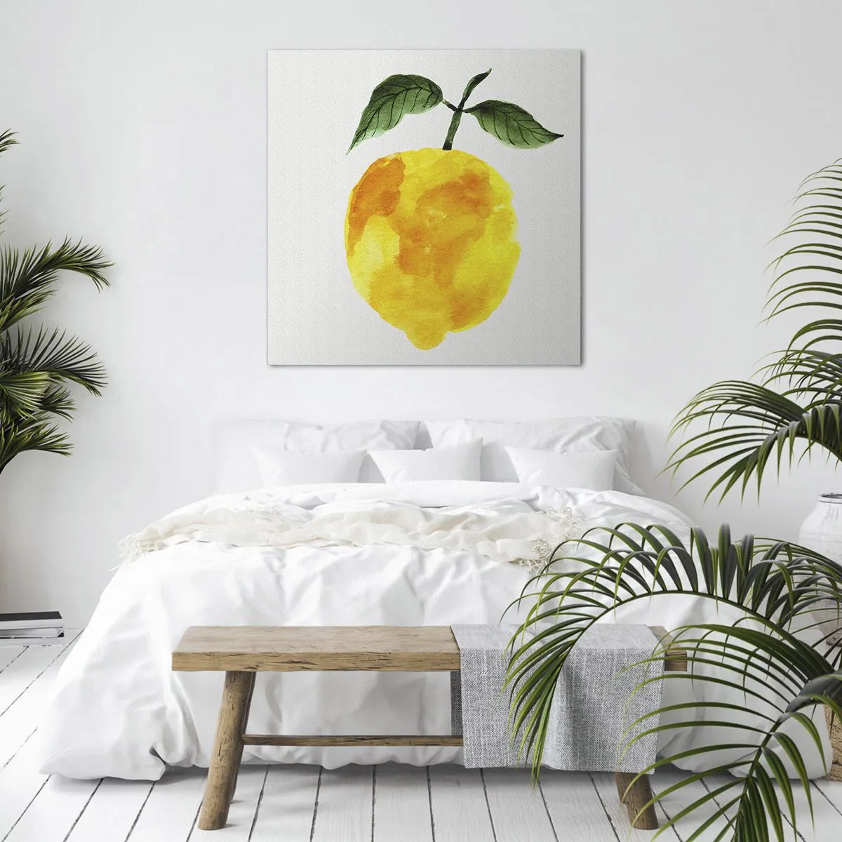 Quadro su tela - Stampe su Tela - Scoprire il sapore del sole - 60x60 cm