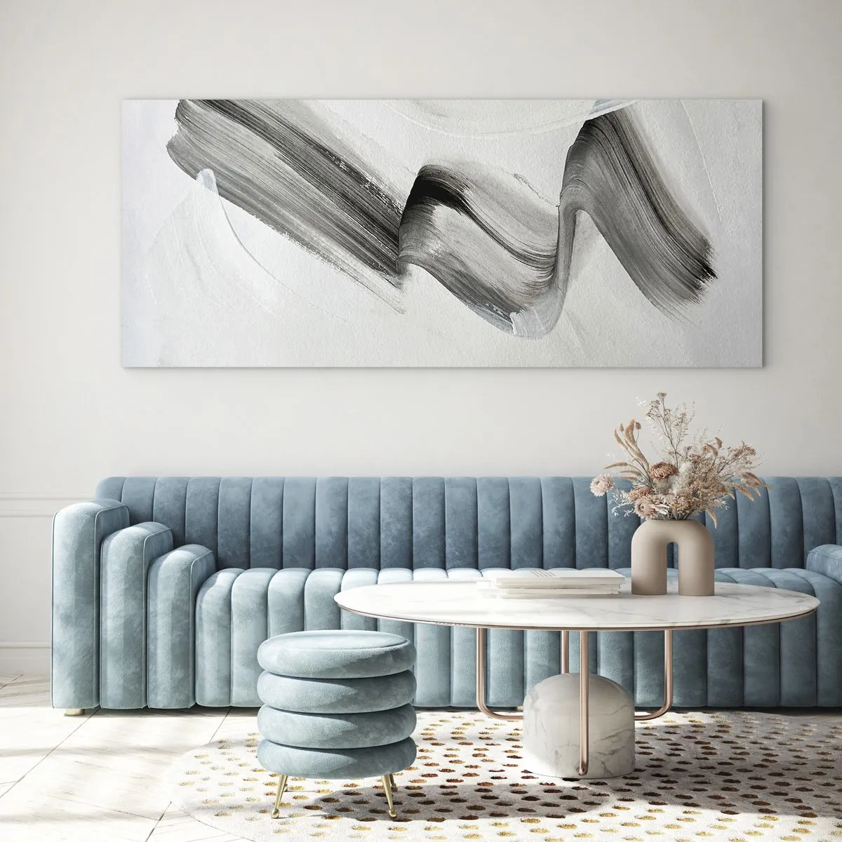 Quadro su vetro - Casualmente per divertimento - 100x40 cm