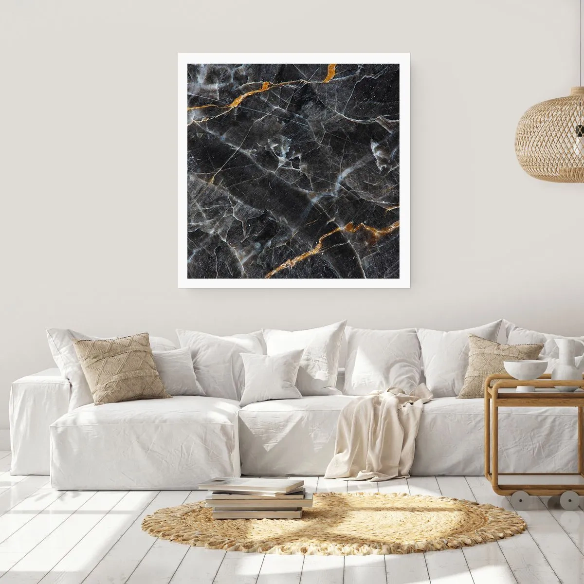 Poster - La vita interiore delle pietre - 40x40 cm