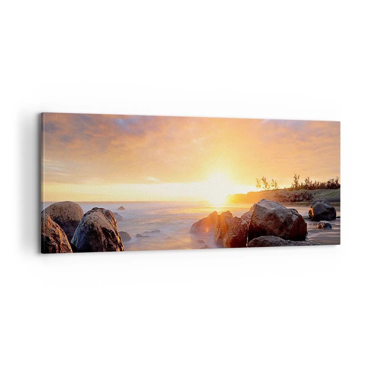 Quadro su tela - Stampe su Tela - La luminosa brezza della sera - 100x40 cm