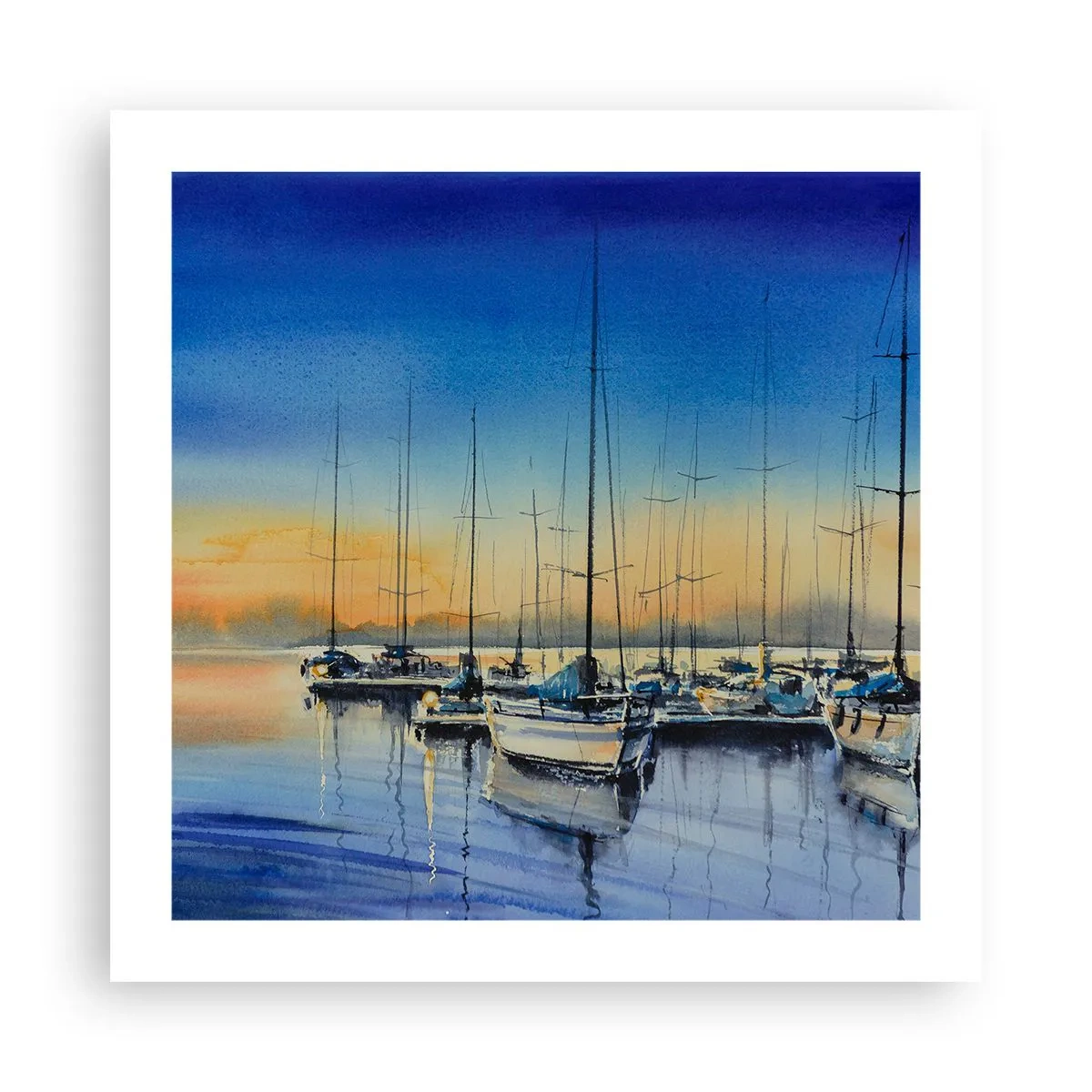 Poster - La fine di una buona giornata - 50x50 cm