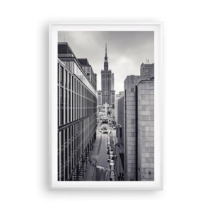 Poster in cornice bianca - La valle di Varsavia - 61x91 cm