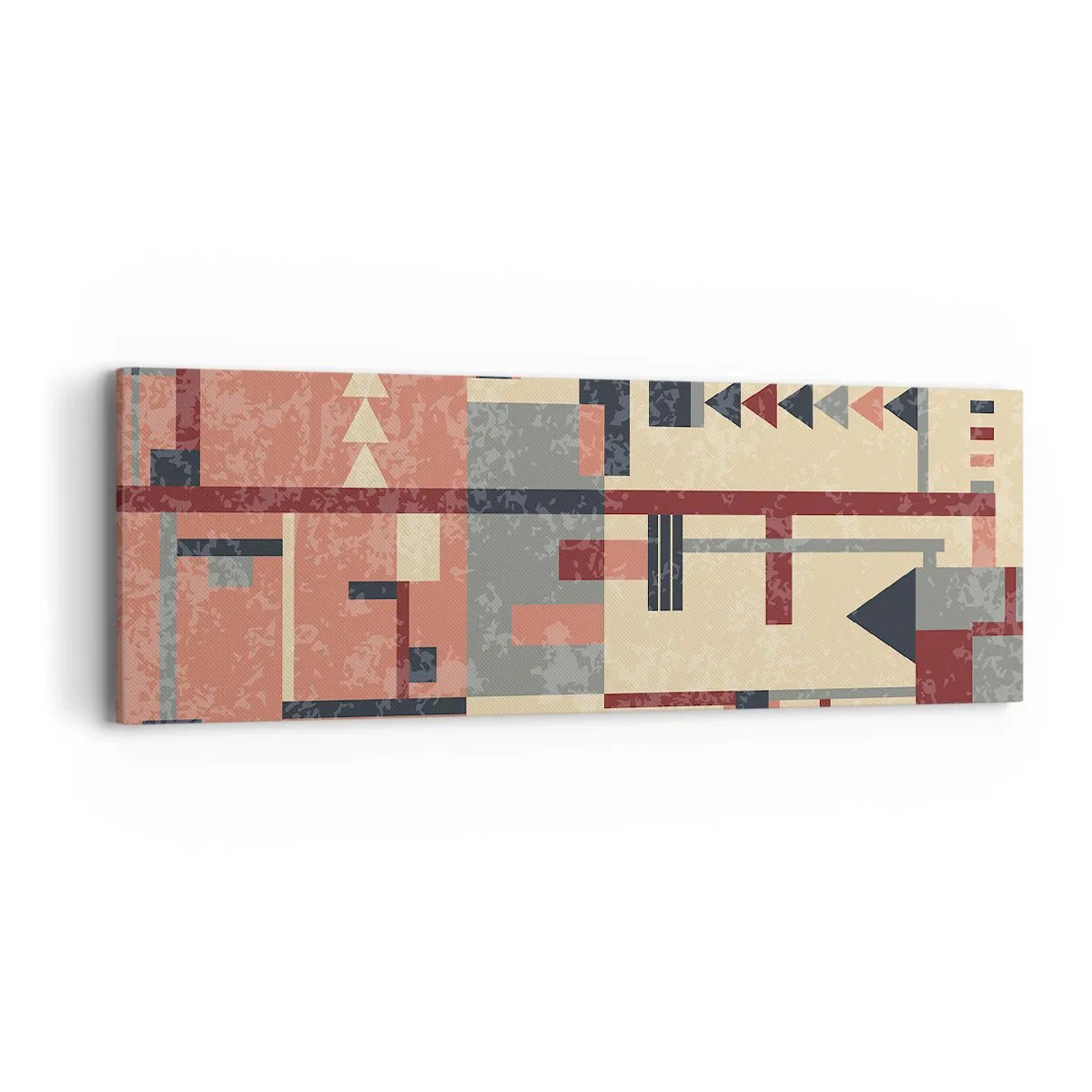 Quadro su tela - Stampe su Tela - Combinazione di orizzontali e verticali - 90x30 cm