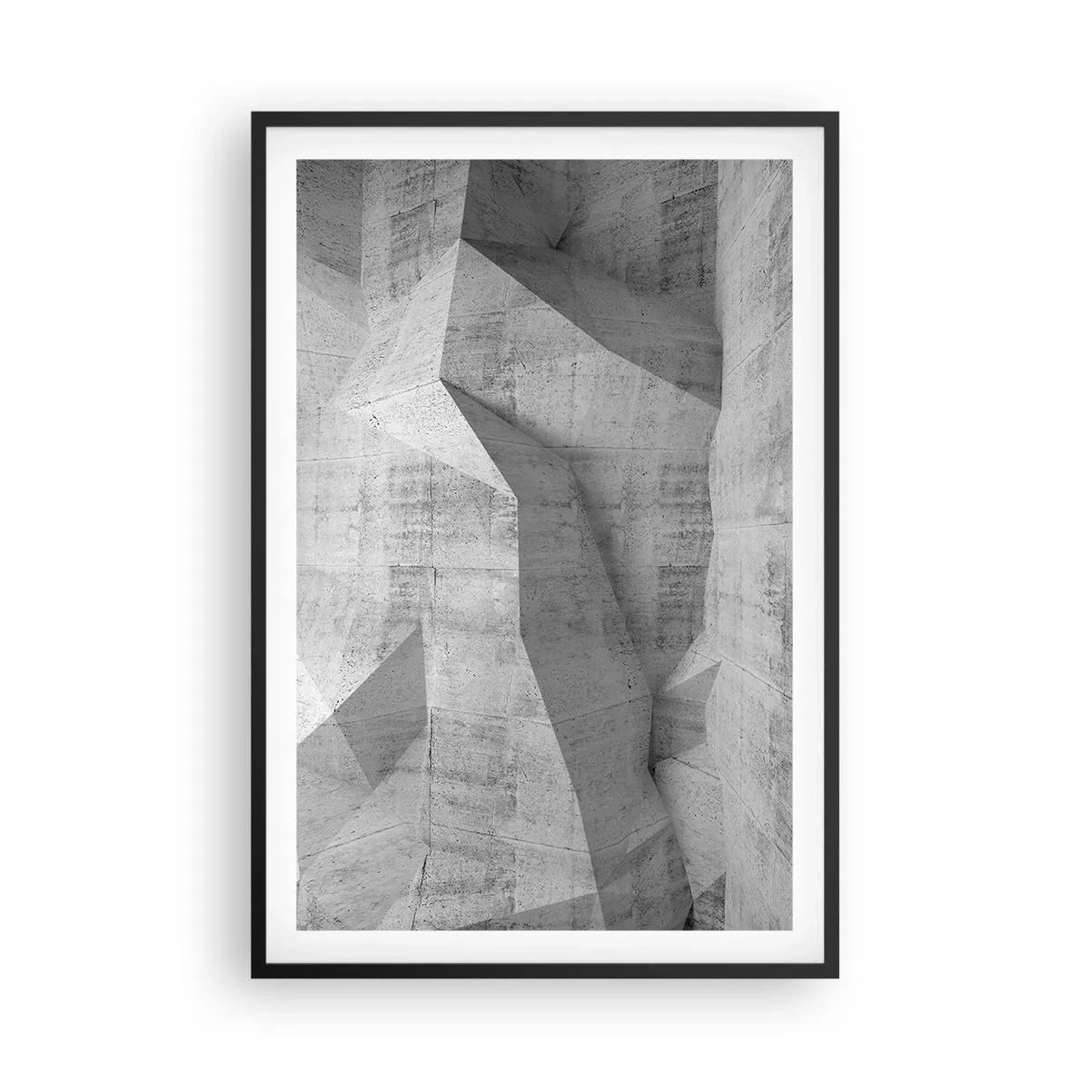 Poster in cornice nera - Una vera sfida - 61x91 cm