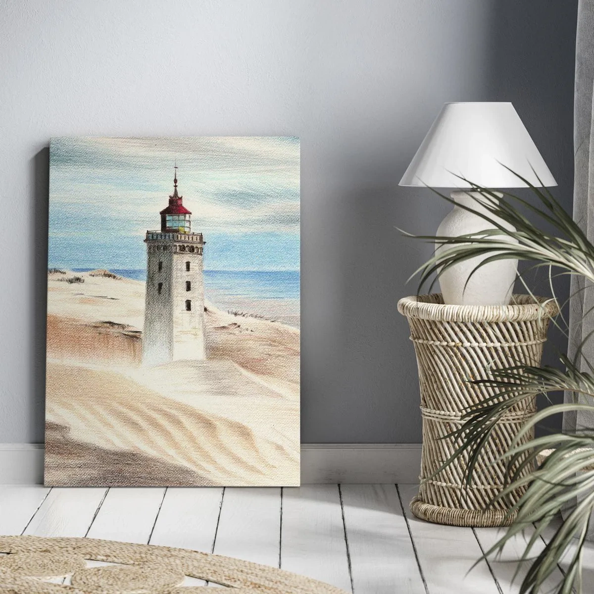 Quadro su tela - Stampe su Tela - Sempre guardando il mare - 45x80 cm